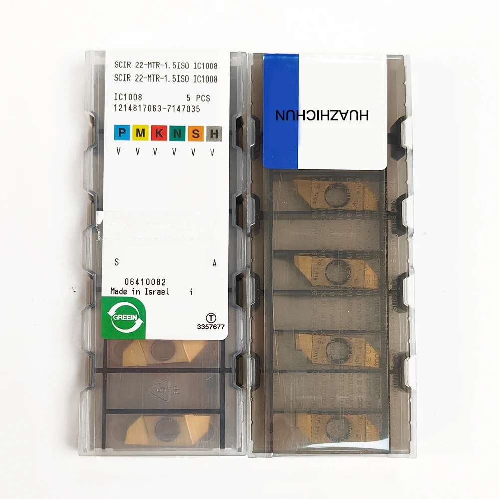 

HUAZHICHUN SCIR 22-MTR-1.5IS0 IC1008 Carbide Inserts