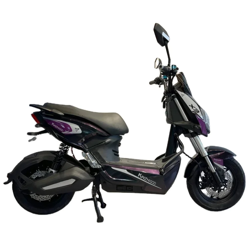 

High-Speed 800W Electric Motorcycle for Adults Steel Frame With Integrated 60V Down Tube Battery 60km Range Per Charge