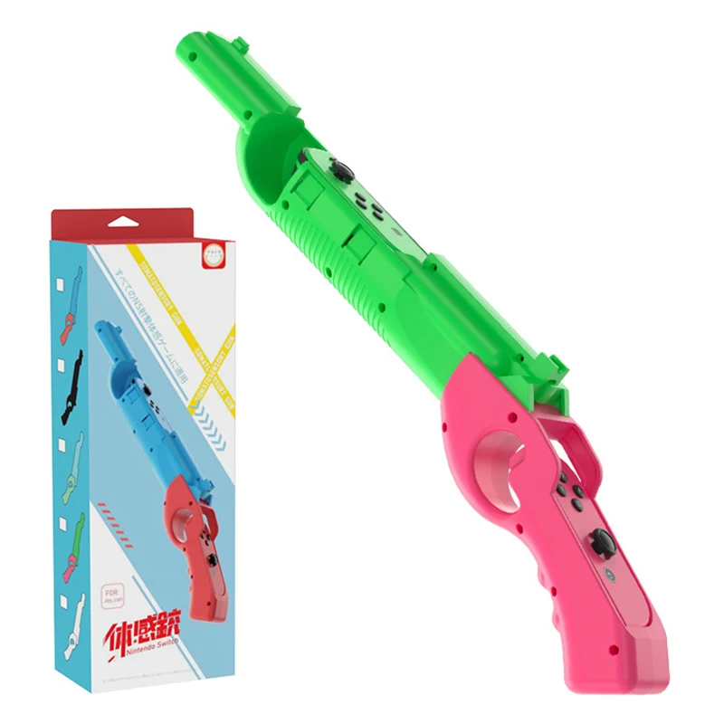 Controlador de pistola de juego para Nintendo Switch/switch Oled Joycon Grip Call of Juarez, Sniper Elite 3 Doom 4, Splatoon 3/2,fortnite