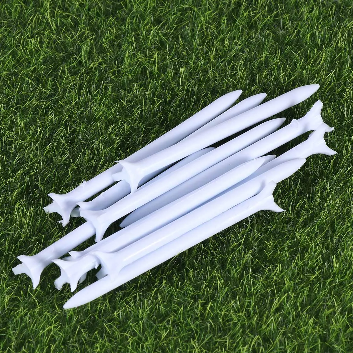 

25pcs Golf Tees Reusable Eco-Friendly Pp Plastic Compact Lightweight Indoor Outdoor Practice Training Aid Golf Accessories Ball