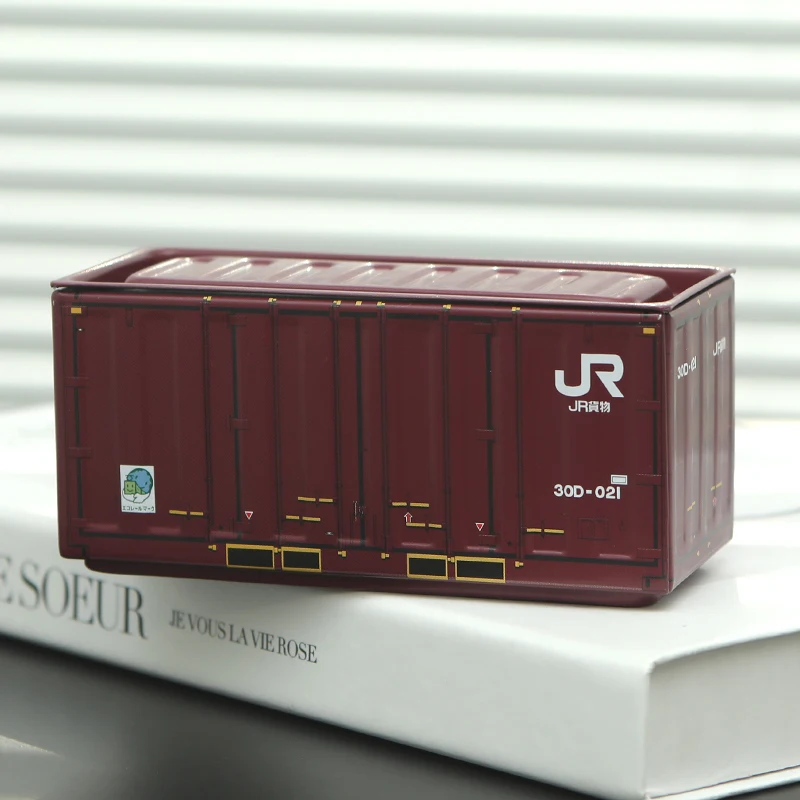 Mini ijzeren opbergdoos Creatieve decoratie Verzamel kleine voorwerpen Miniatuur opslag Display Box Desktop Mini Container Model Geschenken