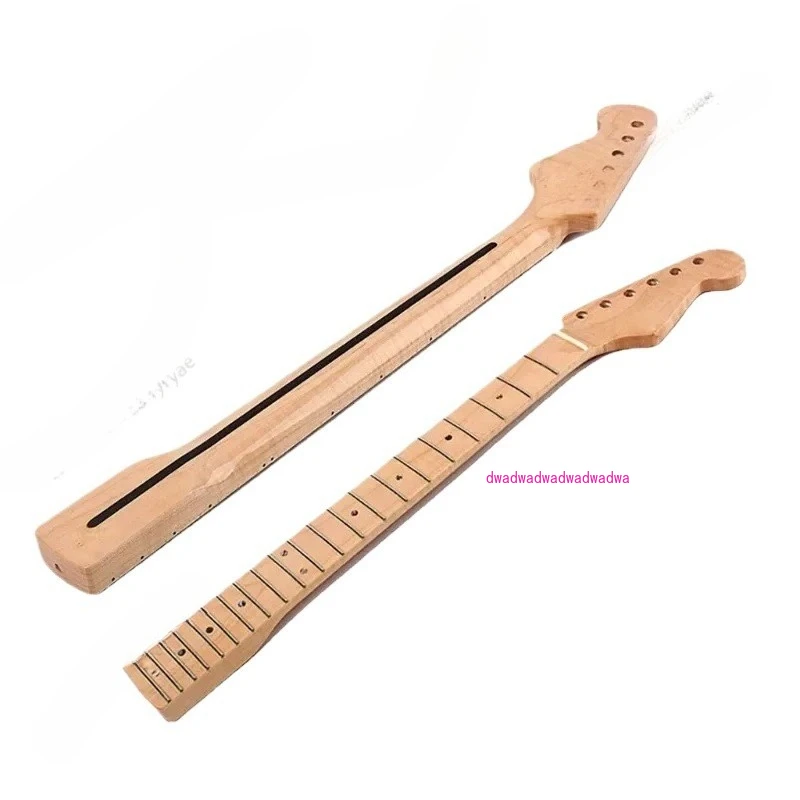 

Гриф для электрогитары, 22 лада, кленовый гриф, шейная ручка для Fender ST Strat с задней частью средней линии