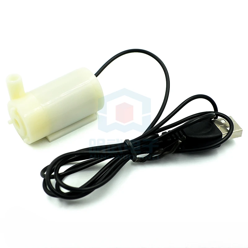 Silent Tauch pumpe Mini Micro Wasserpumpe DC3V 5V Computer Wasser kühlung kann über Handy-Ladegerät oder USB angetrieben werden