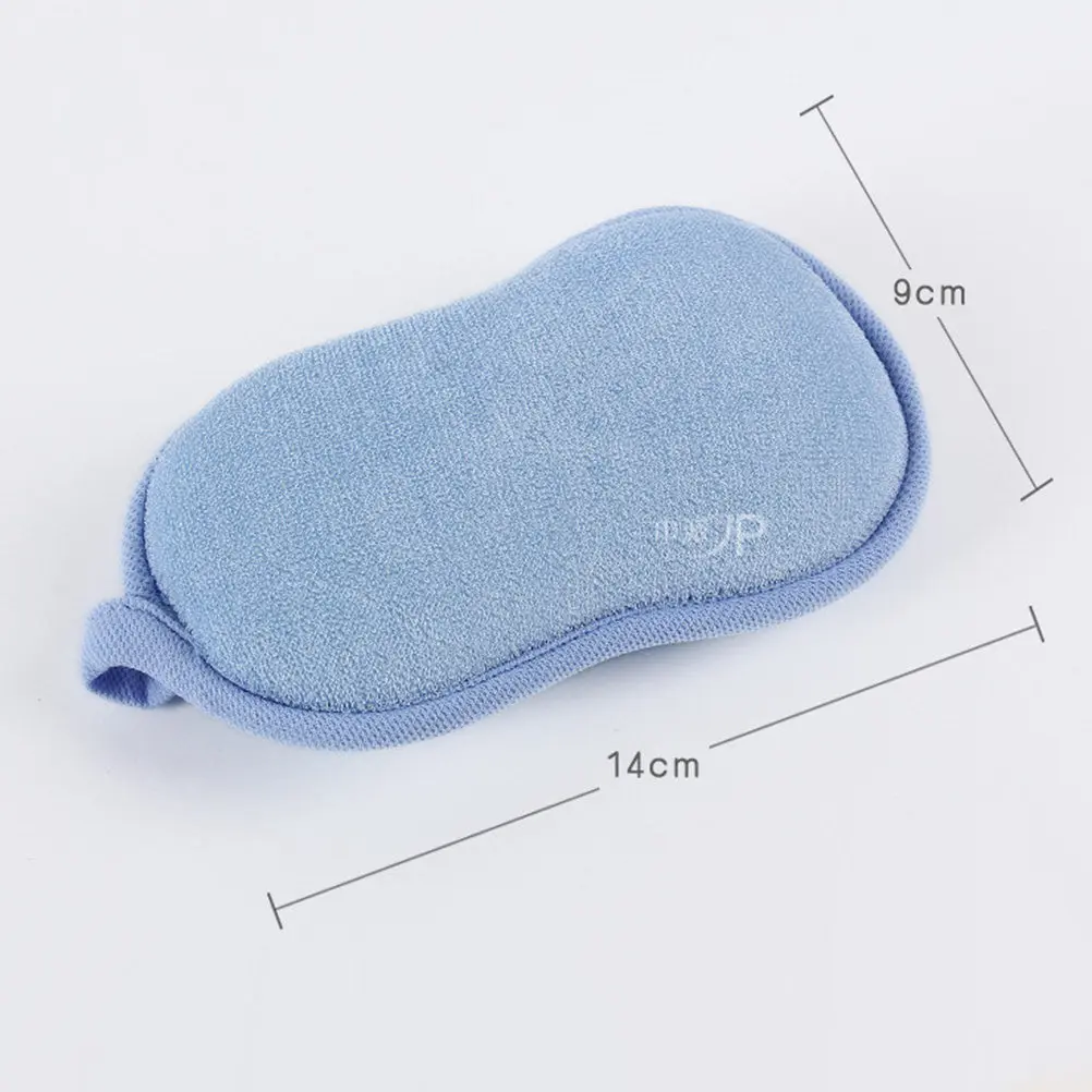 2Pcs Bath Sponge Shower Ball Soft Spiral Design Body Cleanser Moisturizing Skin Care for Children Blue Green Bath Ball