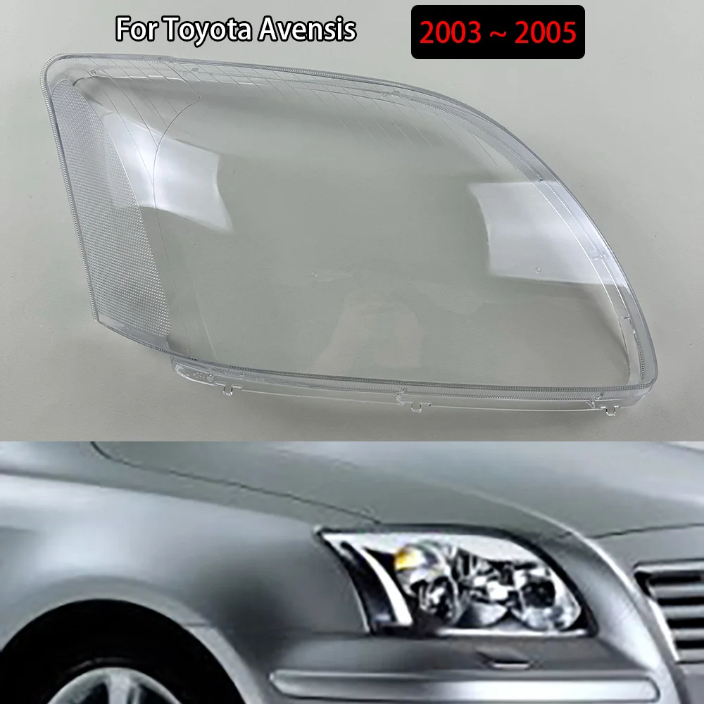 

Lamp Cover Headlamp Shell Transparent Lampshade Headlight Shade Lens Plexiglass For Toyota Avensis 2003 2004 2005