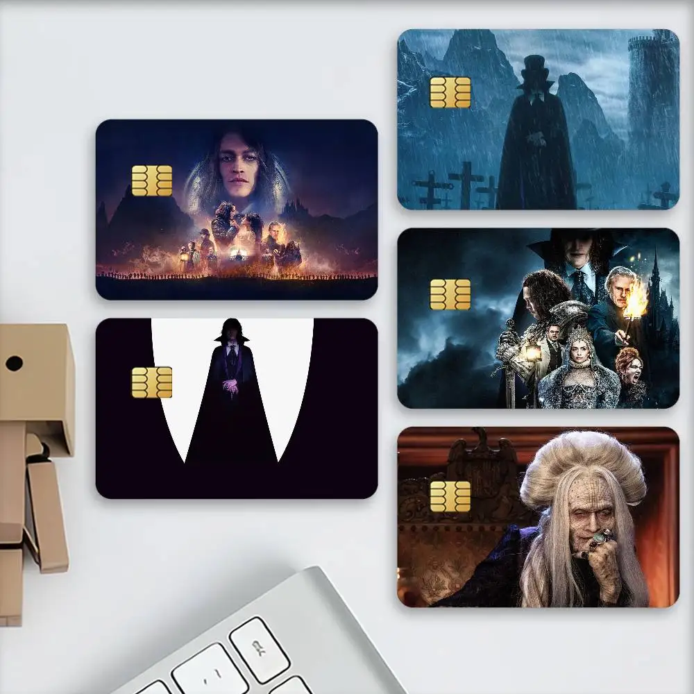 Hot Movie Dracula A Love Tale Credit Card Stickers Skin For Bank Debit Decorative Protection Scratch-resistant Gift 4PCS