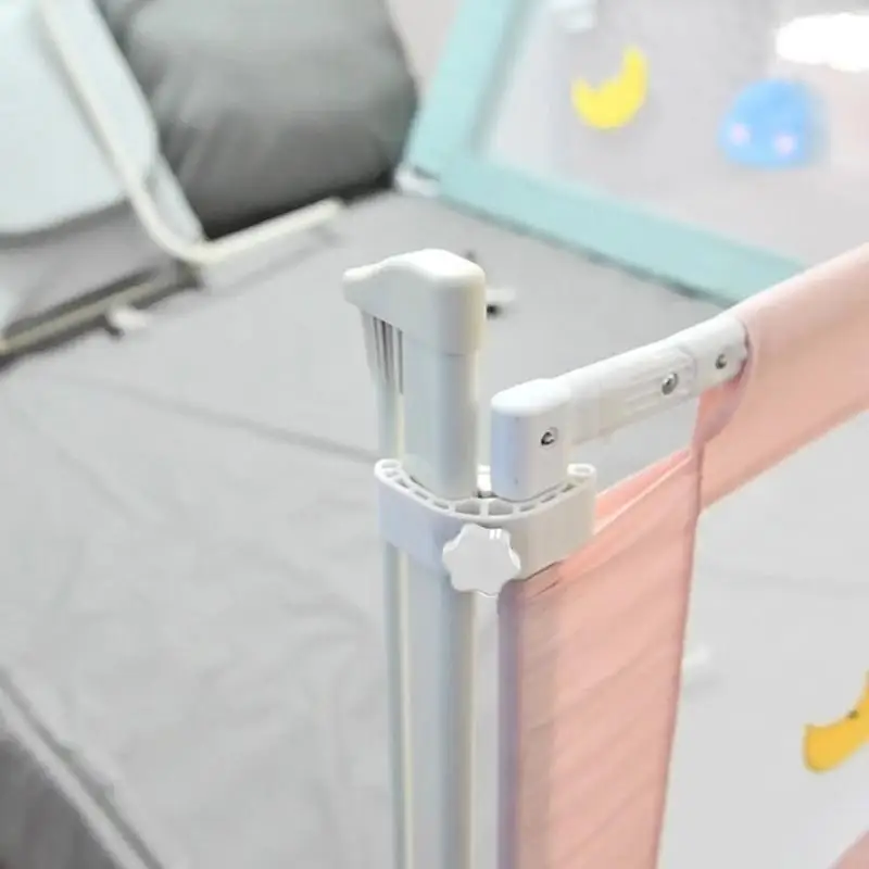   Infant Bed Barrier Clasps Multifunction Crib Guardrails Connection Toddler Crib Reinforcement Brackets Crib Edges Supporting