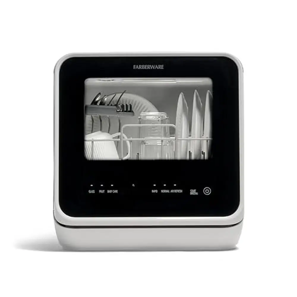 

Портативная настольная посудомоечная машина, резервуар для воды на 5 л, 5-программатор, домашний дом, дом, дом, дом, дом, дом, стирка стекла для детей