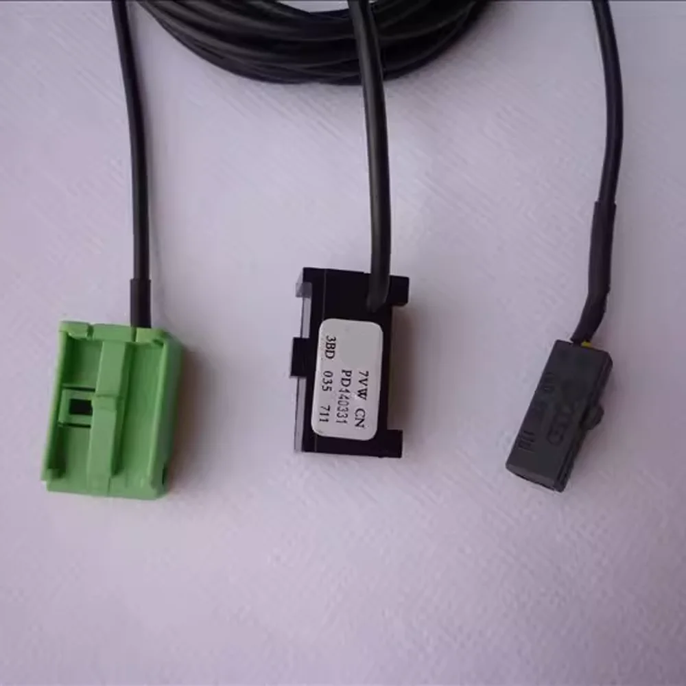 Автомобильный телефон, жгут проводов микрофона, кабель, микрофон, устройство громкой связи, совместимое с V W RNS315 RNS510 MFD3, Futural Digital