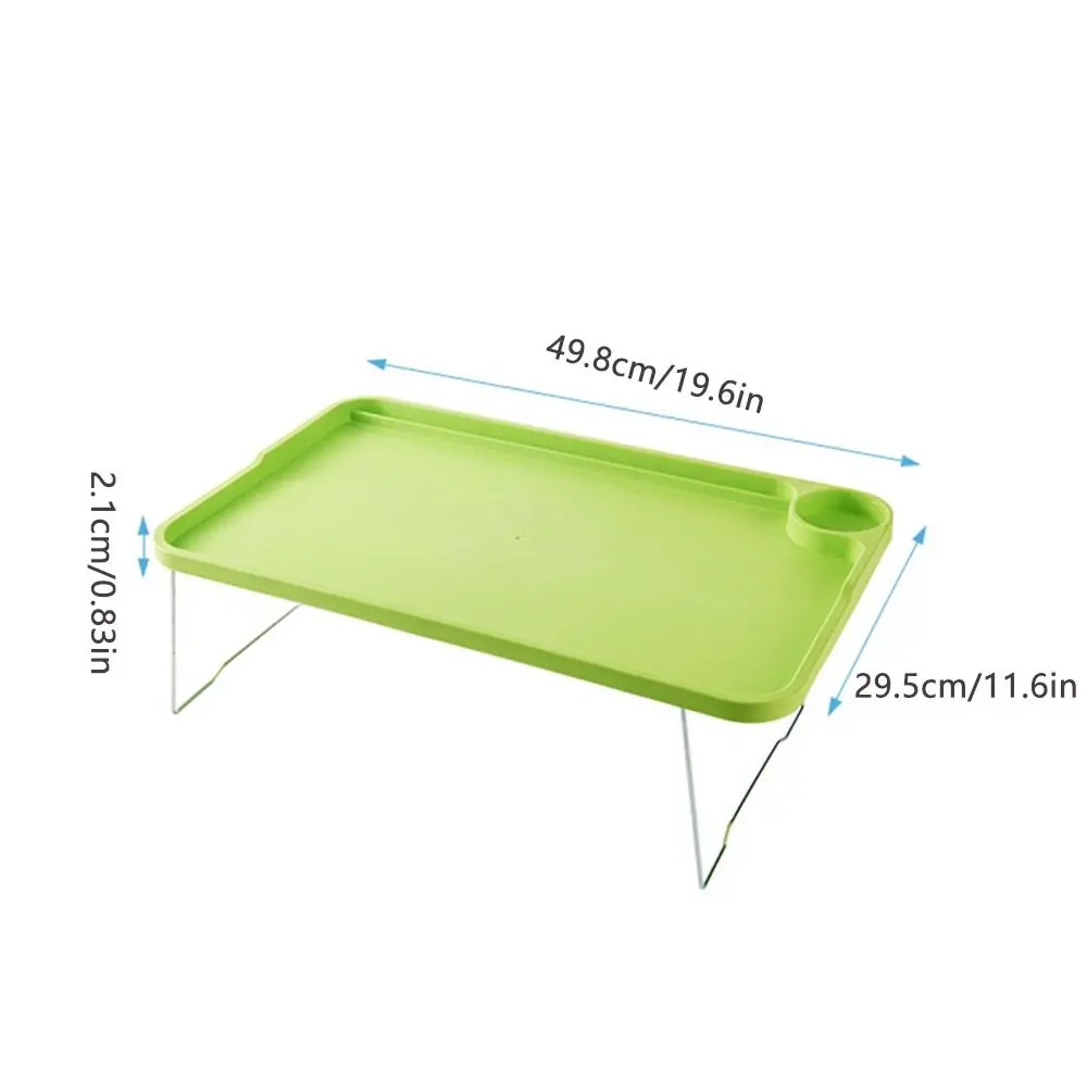 Durable Ultralight Plastic Picnic Computer Desk Bed Desk Foldable Table Folding Table Laptop Table Camping Table