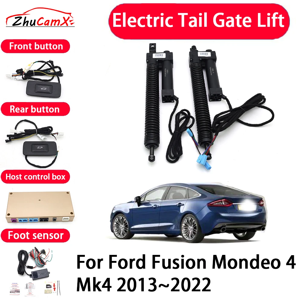 ZhuCamX Car Automatic Electric Tail Gate Lift Tailgate Assist System for Ford Fusion Mondeo 4 Mk4 2013–2022