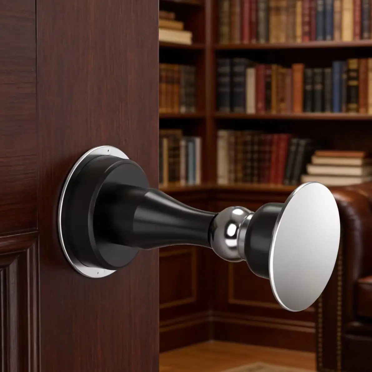 

Strong Powerful Heavy Duty Stainless Steel Magnetic Door Stopper - Non-Marking Door Closer for Home Bedroom Safety