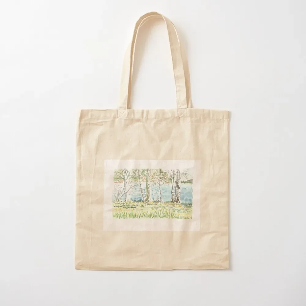 

Ullswater, Cumbria, seen through the trees Tote Bag Handbags women personalized tote bag Tote Bag