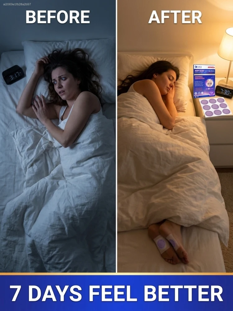A Trending New Combo for 2026: Struggling with Insomnia? Give This a Try.Sleep aid patches