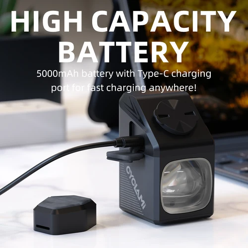 Imagen 2 del producto Faro de bicicleta CYCLAMI CYC 1000 lúmenes GoPro colgante Ultra brillante control remoto inalámbrico corte de línea lámpara frontal de bicicleta MTB Ciclismo de Carretera