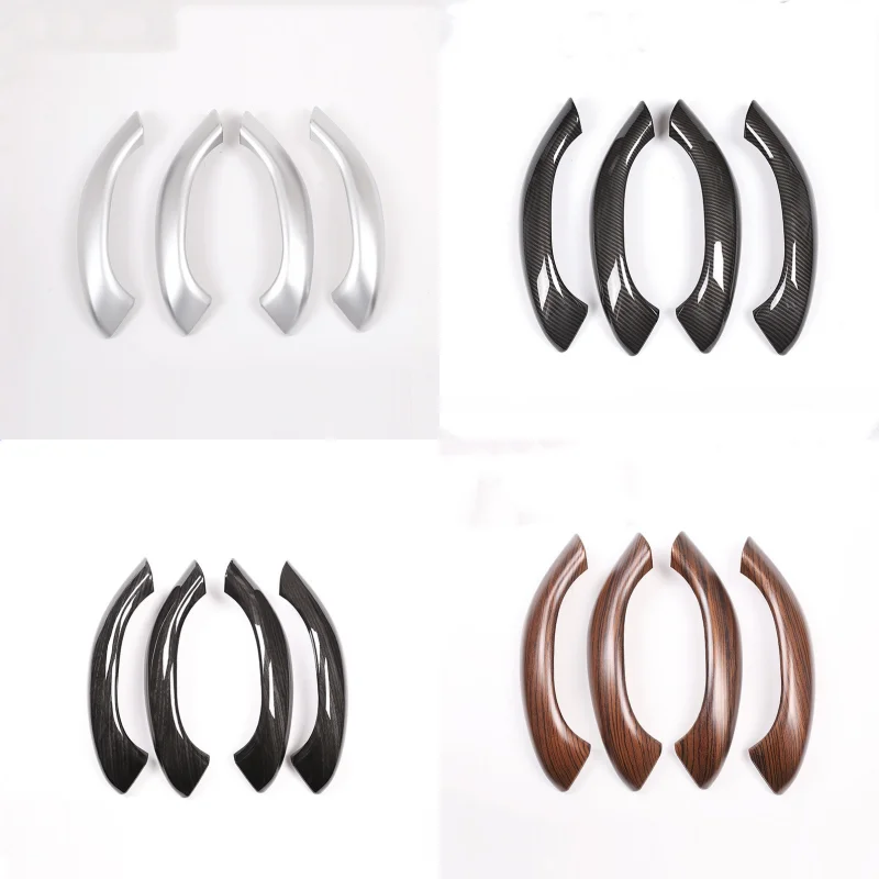 

For BMW X1 F48 X2 F47 2016 2017 2018 2019 ABS Matte Silver Car Inner Door Handle Trim Car Accessories