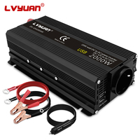 LVYUAN 2KW 220V Traveling Machine Phone Charger DC - AC Power Inverters maquina de soldar mini Modified Sine Wave Inverter