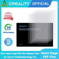 Creality Official 5Pcs Halot Mage FEP Film Release Films for HALOT MAGE/Halot-Mage Pro LCD SLA DLP 3D Printer 286 x 198 x 0.15mm