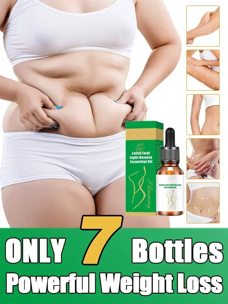 Slimming Oil Fat Burning Belly Loss Fat Lose Weight Slim Down Natural Plant Extracted Weight Lose Slimming Essential Oils