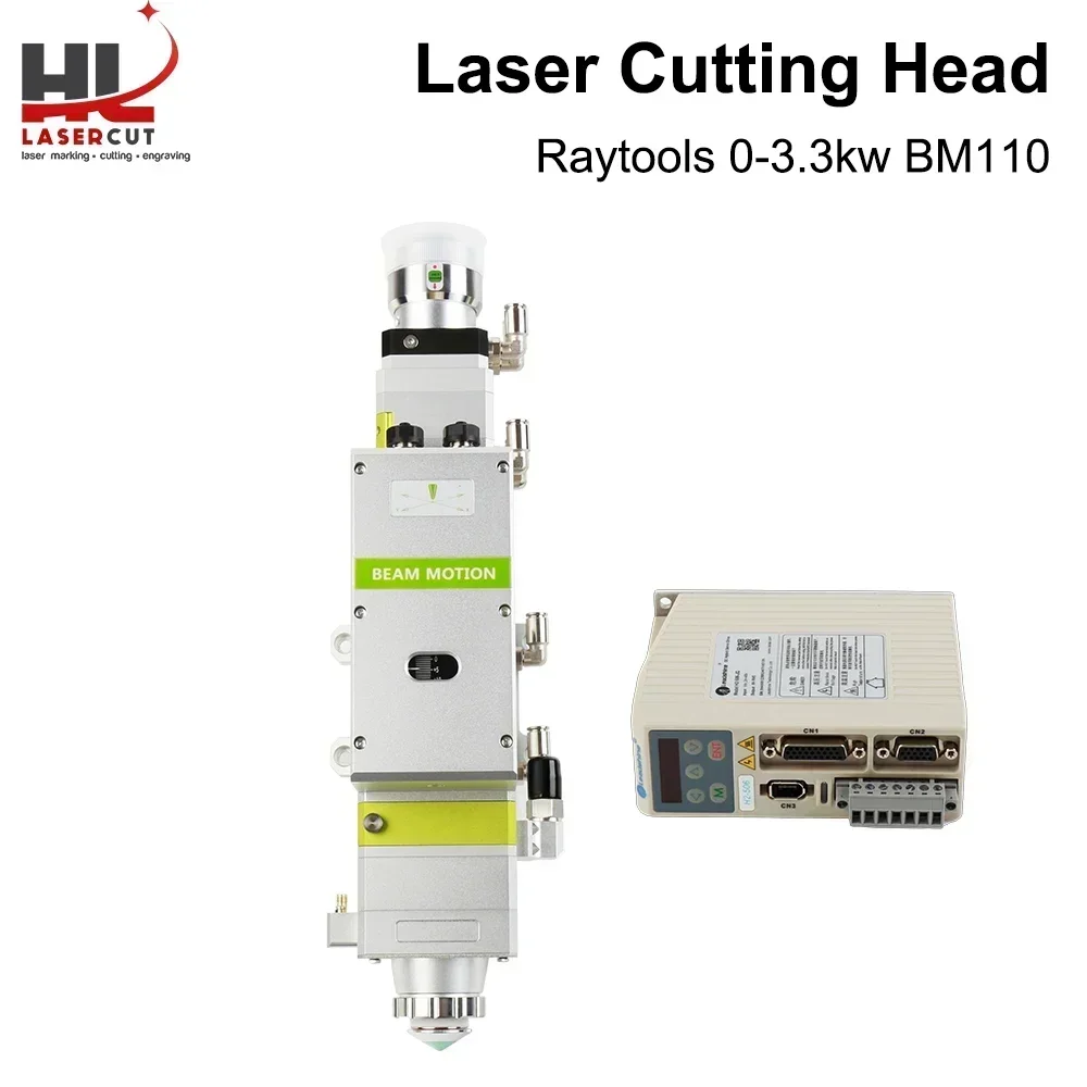 Fiber Laser Controller System Raytools XC3000 and  Raytools Laser Head BM110 for Laser Cutting Machine and MAX1500 CWFL1500