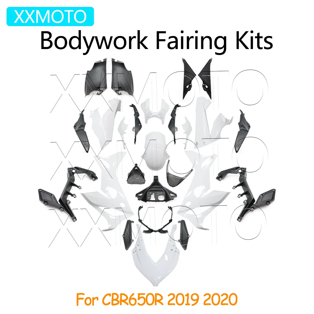 

For Honda CBR650R CBR 650R 2019 2020 Motorcycle Unpainted Plastics Bodywork Fairing Kit Injection Cowl Panel Cover Accessories