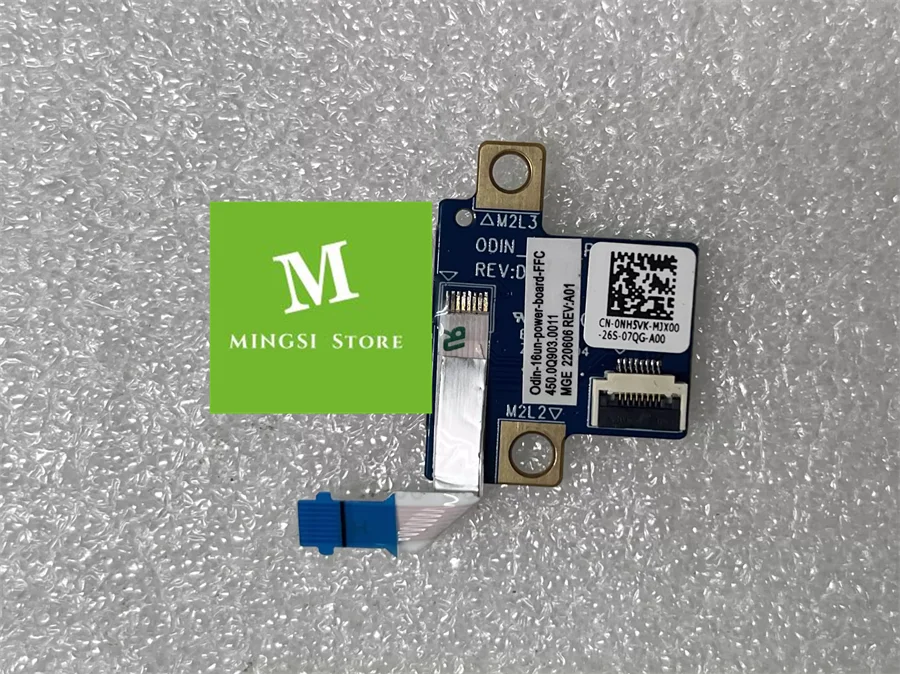 

Плата кнопки питания для DELL Inspiron 16 5620 5625 16 Pro с кабелем 0NH5NK