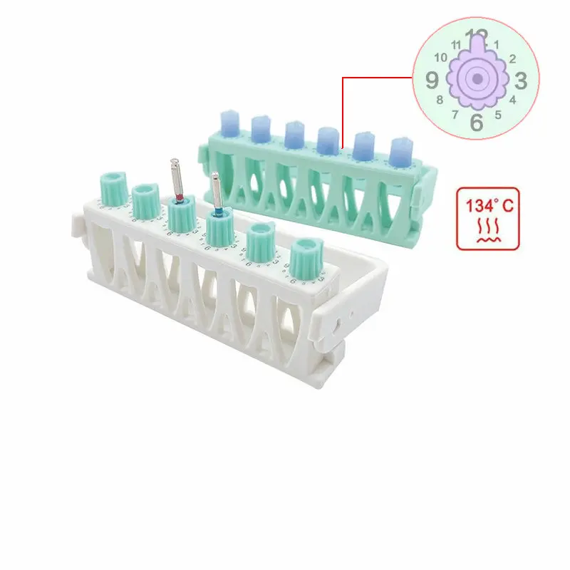 Dental Disinfection Box Endo File Sterilizer Case Disinfection Boxes Endo Root Canal Files Holder With Counter