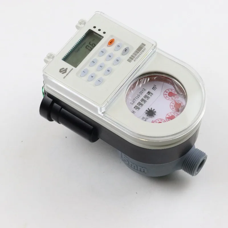High Quality Prepaid DN15 DN25 Multi-Jet Smart Token Water Meter Remote Reading Lora IP68 Customizable OEM Supplier