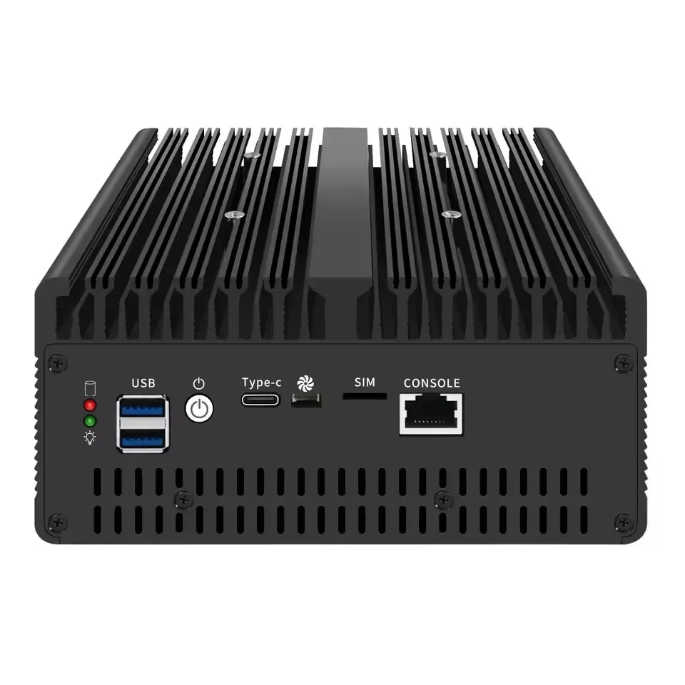 Topton Solid Firewall Mini PC Computer industriale Intel I7/i5 13620H/12450H 8505 4*2.5G NICS 2*10G/4*1G SFP 2*DDR5 NVMe