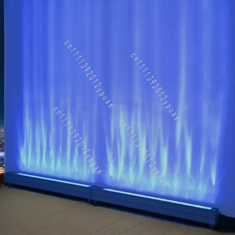 Waterproof Outdoor Wall Washer Fixture, DMX Controlled Facade Decoration Unit for Hotel, Stage & Building Exterior Project