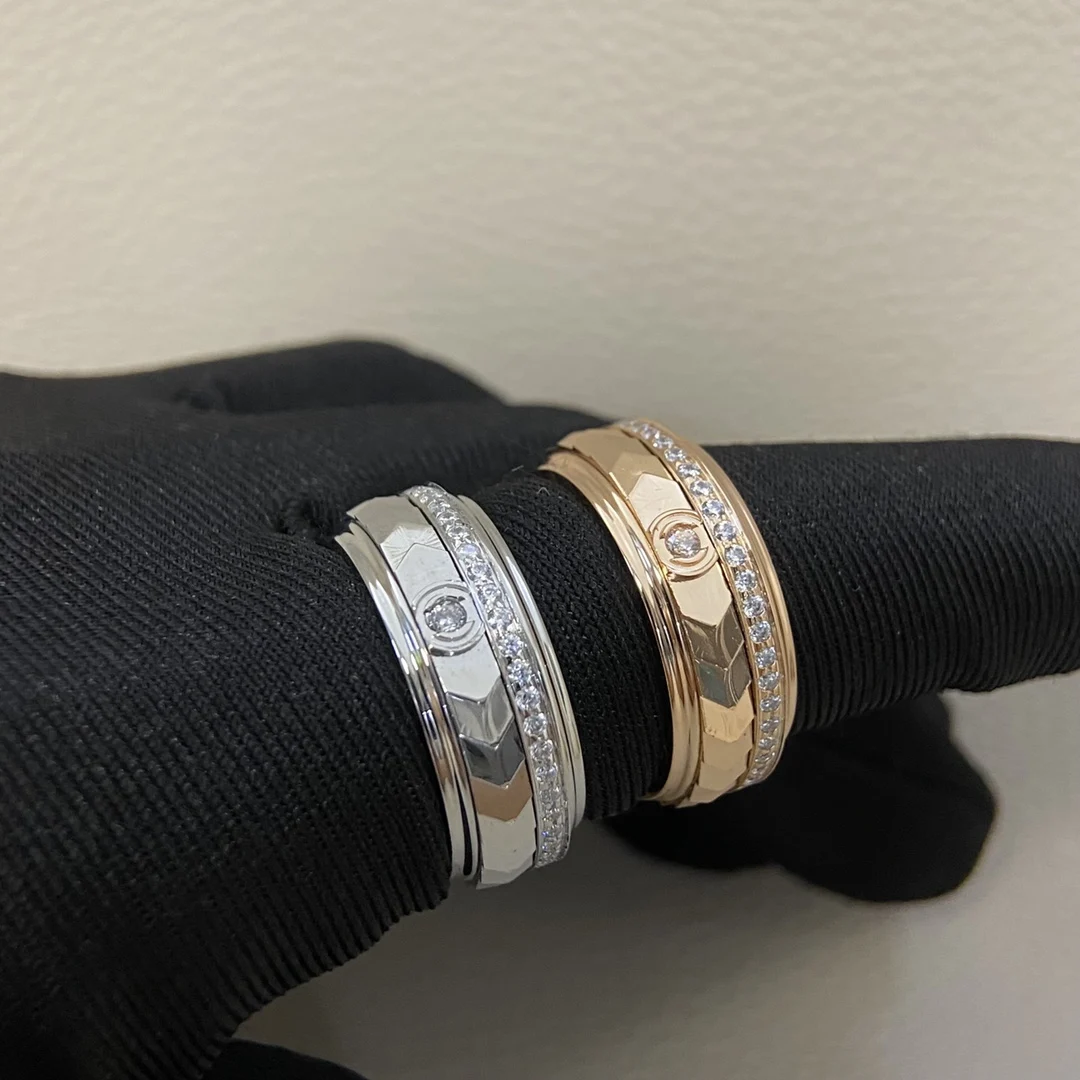 

Новый стиль, кольцо-спиннер из стерлингового серебра 925 пробы для влюбленных женщин и мужчин, ювелирные украшения