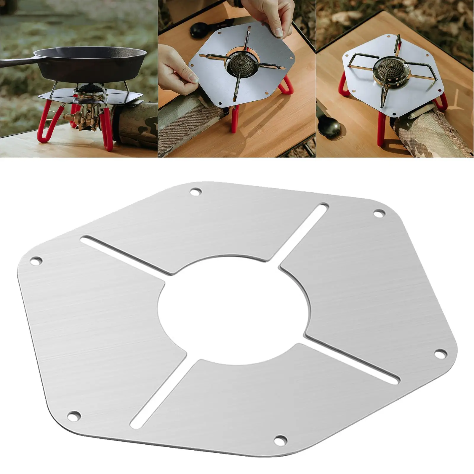 Gasherd Thermal Baffle Guard Tragbares Picknick-Gasgerät Für SOTO 310