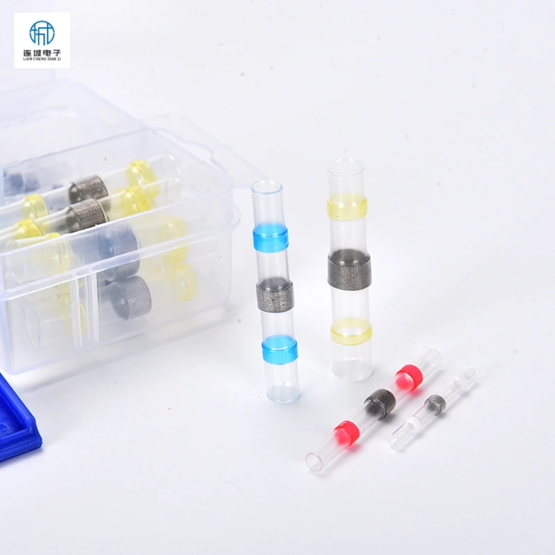 50-150PCS Solder Terminals with Heatshrink Rings Waterproof High Temp