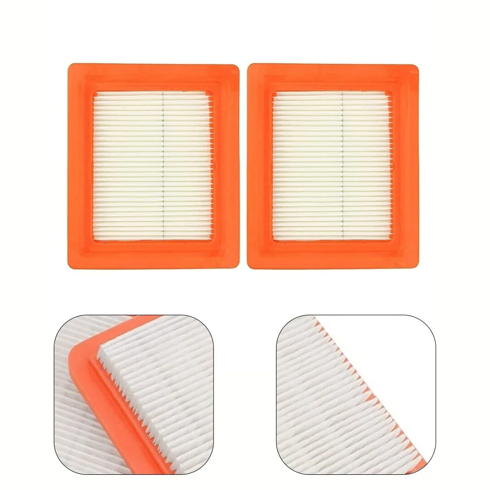 2pcs Plastic Air Filter For Honda HRR216 HRX217 GC160 GCV190 17211-Z8B-901  Lawn Mower O20 20 Square Filter Element