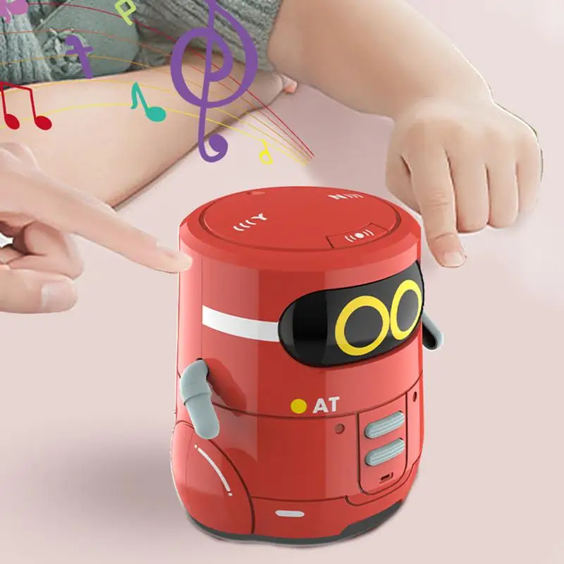 Bambini Smart Early Education Machine Robot interattivo Giocattolo Controllo vocale Giocattolo educativo Robot per bambini con sensore tattile Giocattolo regalo