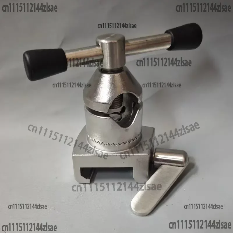 Oversized Surgical Bed Rail Clamp with Long Slide Universal Fixator, Bedside Locking System for Secure Equipment Mounting