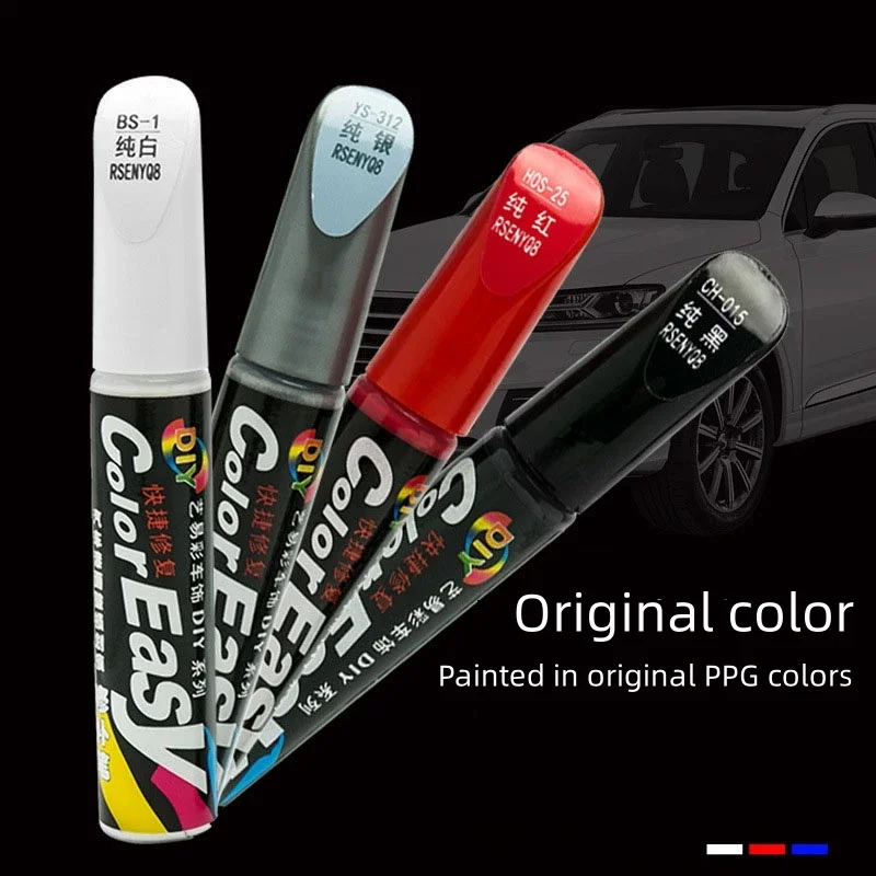 12ML Universal Car Scratch Repair Paint Pen Waterproof Auto Coat Repair Paint Care Pens Scraches Removal for Car Accessories