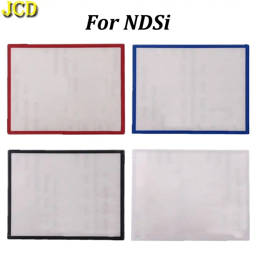 JCD For NDSi Console Repair Top Mirror Plastic Lens Frame Upper LCD Screen Len Front Cover