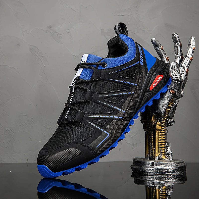 

Новые мужские уличные походные туфли, нескользящие, износостойкие, легкие, дышащие, мужские кроссовки для скалолазания, охотничьи горные туфли