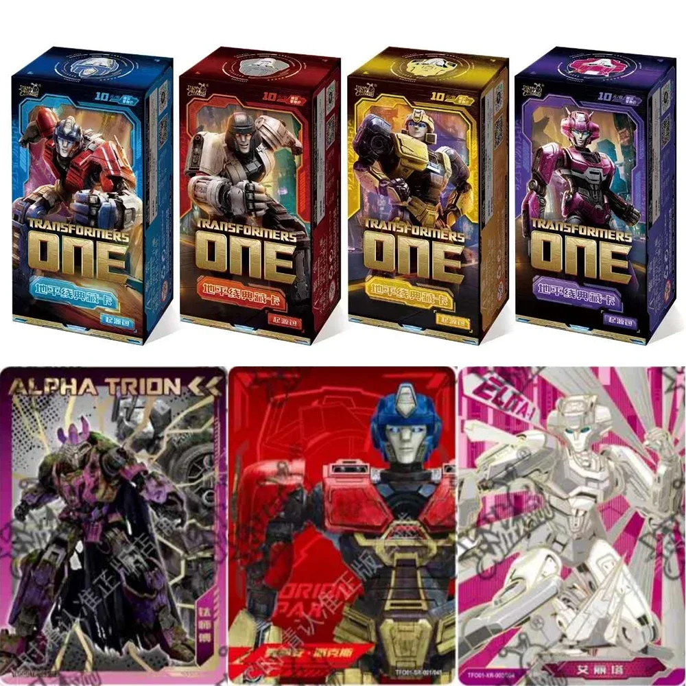 KAYOU Transformers Card Horizon Collector\'s Cards Origin Pack Optimus Prime Bumblebee Megatron Rare Collection Card Toy Gift