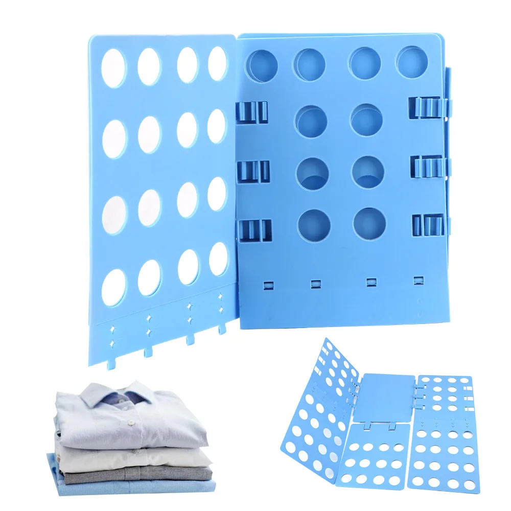 Home Storage Clothes Holder Quick Clothes Folding Board T Shirts Jumpers Organizer Fold Kids Magic Clothes Folder Save Time