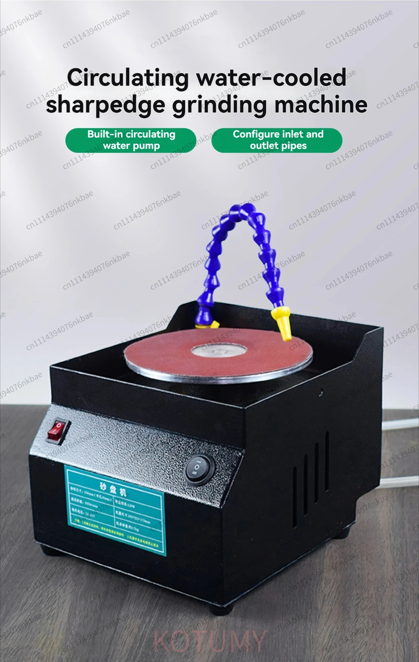 120W Fully Automatic Water Cir - Commercial Kitchen Knife Sharpener ulasan dan harga