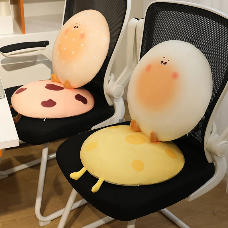 Creative Cookies Bread Plush Seat Cushion Soft Food Pillows Stuffed Doll Toys Girl Birthday Room Decor New Year Gift