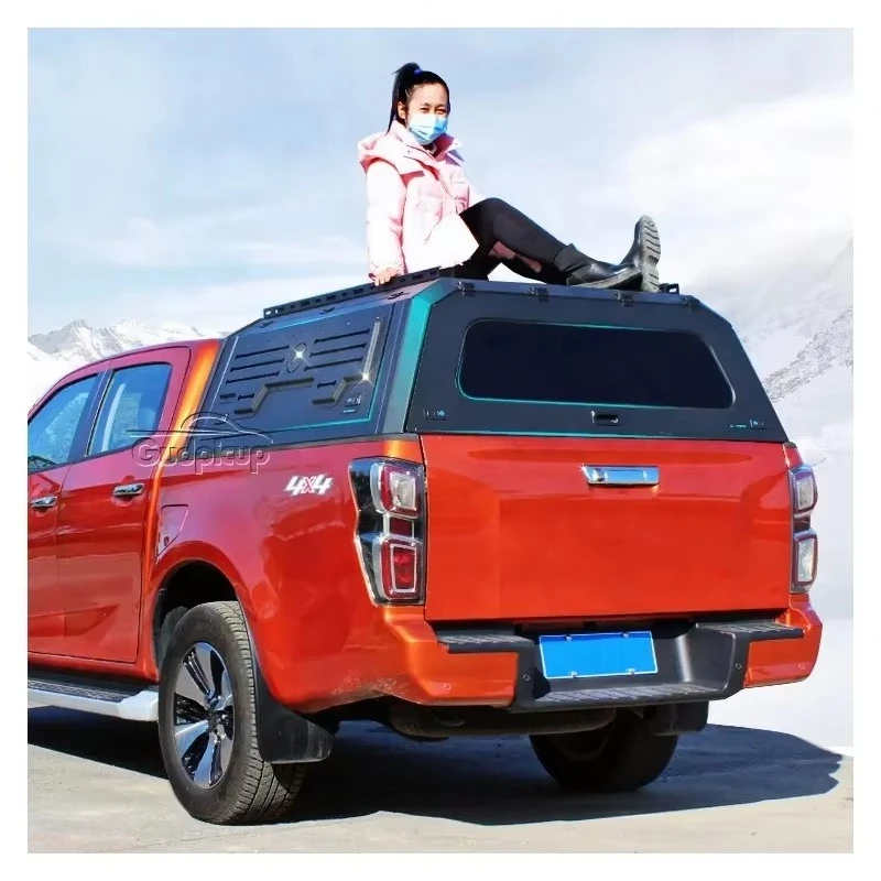 Hoge Kwaliteit Stalen Luifel Pickup Truck Topper Camper Luifel Hardtop Luifel voor ISUZU DMAX Hilux