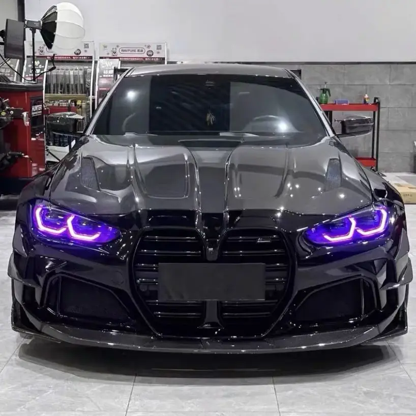RGB Yellow Blue Red DRL LED Unit Fit For 2022 BMW M3 M4 G22 G23