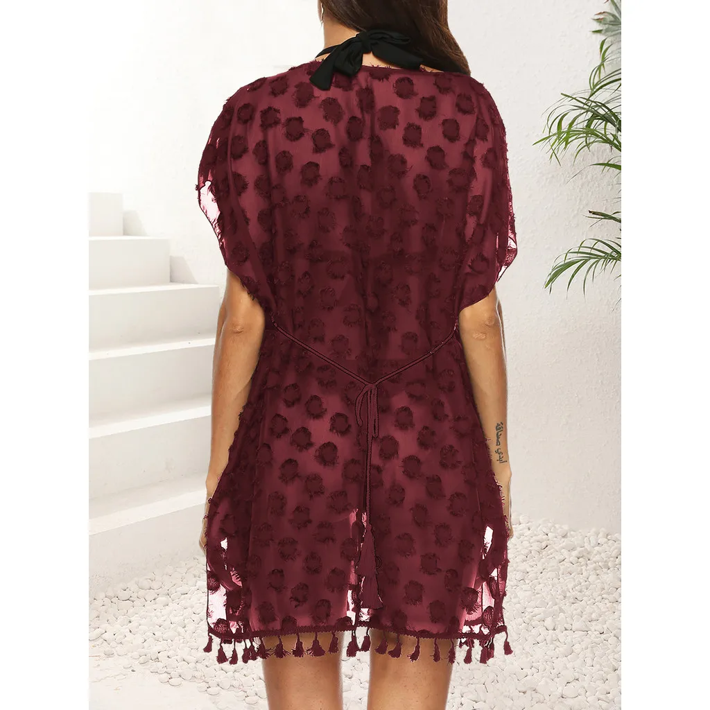 ฤดูร้อนสุภาพสตรีหญิงสาวปกติเซ็กซี่บิกินี่-ขนาดบวกปกคลุมB Eachwearขนาดใหญ่ชุดว่ายน้ําป้องกันแสงแดดเสื้อผ้าแต่งตัว