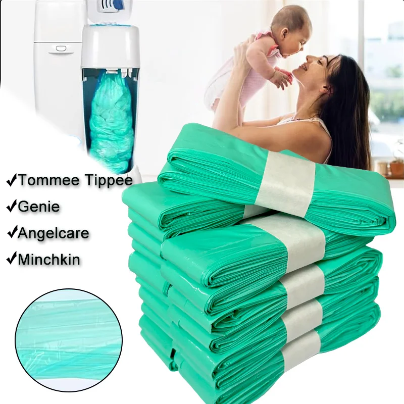 1/5/10Pcs  Diaper Pail Refills Bags For Angelcare Trash For Sangenic Tommee Tippee For twist & click For Genie For Munchkin