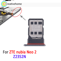 Single SIM Card Tray For ZTE nubia Neo 2 Z2352N Phone SIM Card Tray Adapter Replacement Part