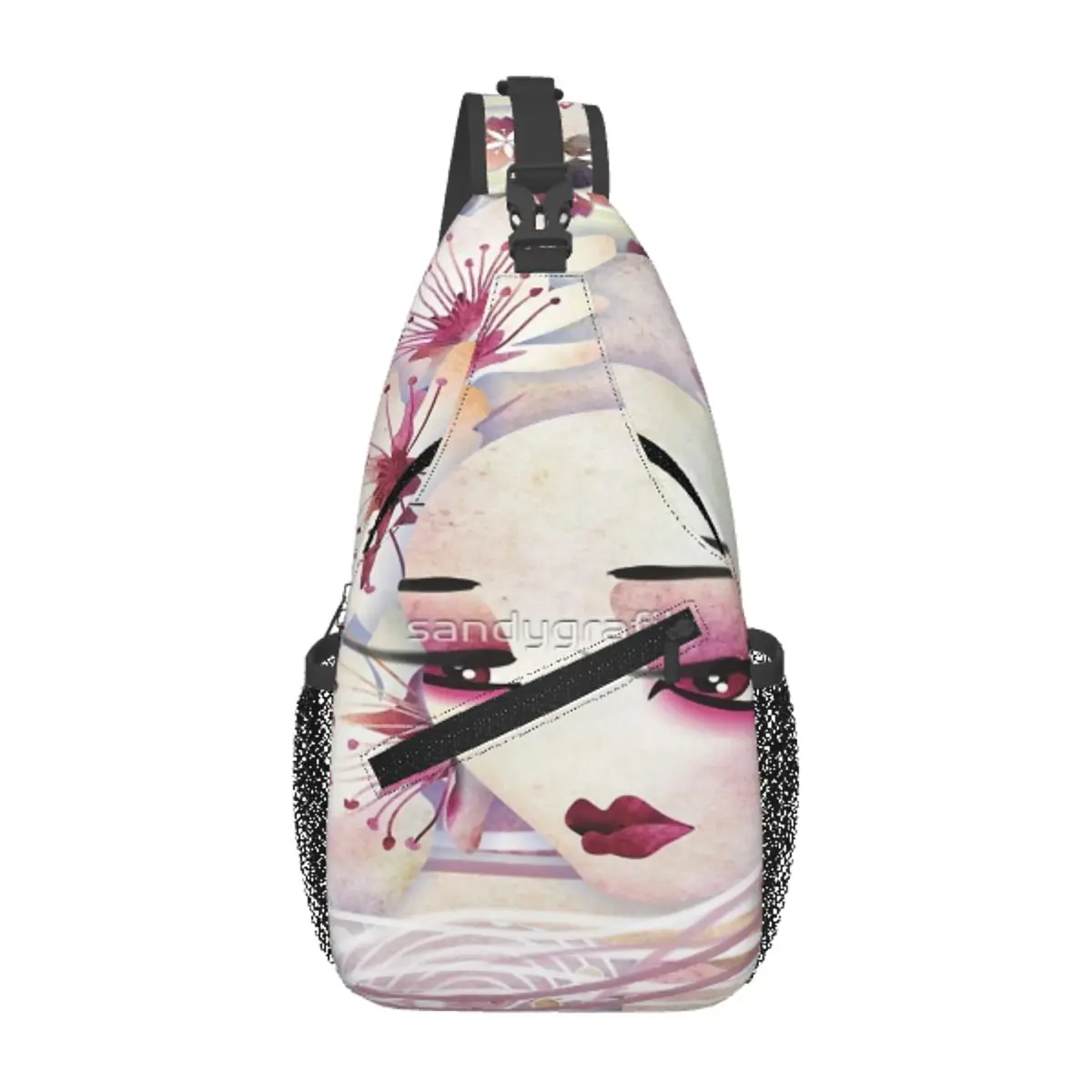 

Cherry Blossom Mermaid Chest Bag Trendy Large capacity Out Nice gift Multi-Style