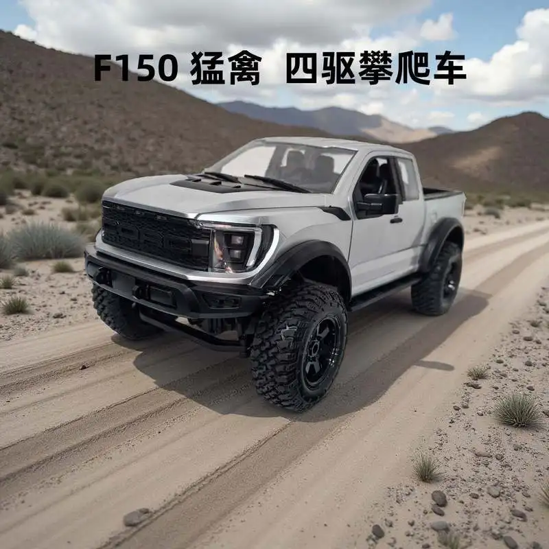 

Hongxing Remote Control F150 Raptor Four Wheel Drive Off Road Crawler Truck 1 12 Scale Climbing Model Vehicle For Adults Hobby